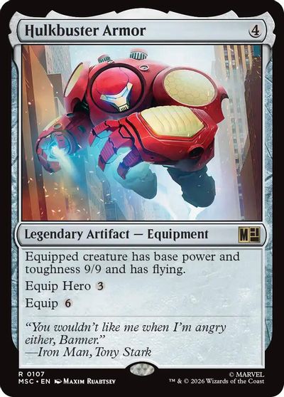 Hulkbuster Armor (Surge Foil) card art