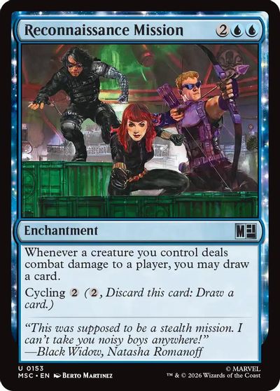 Reconnaissance Mission (Surge Foil) card art