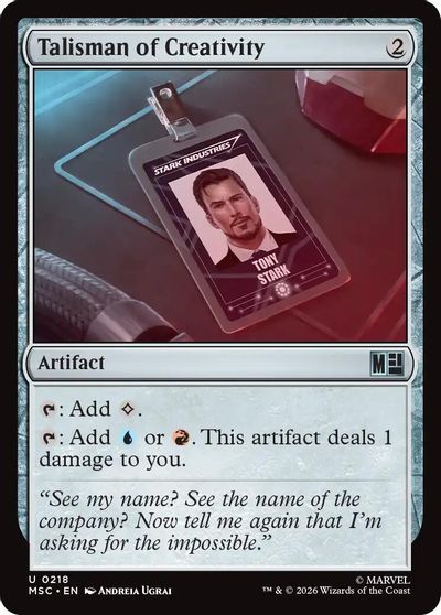 Talisman of Creativity (Surge Foil) card art