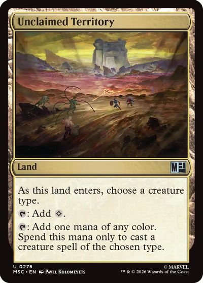 Unclaimed Territory (Surge Foil) card art