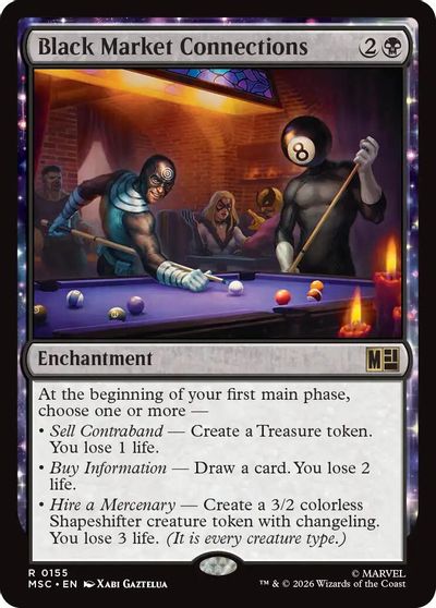 Black Market Connections (Surge Foil) card art