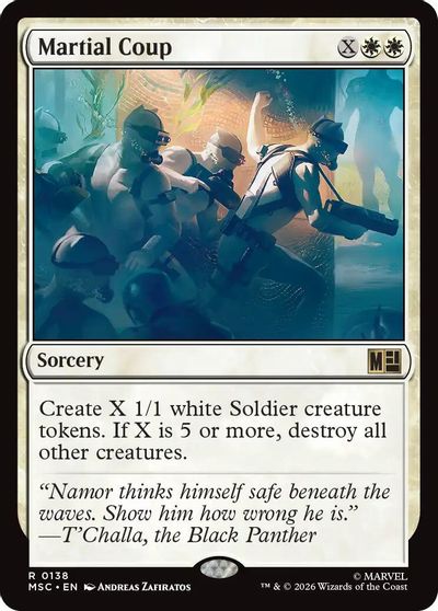 Martial Coup card art