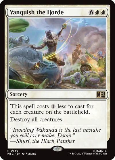 Vanquish the Horde card art