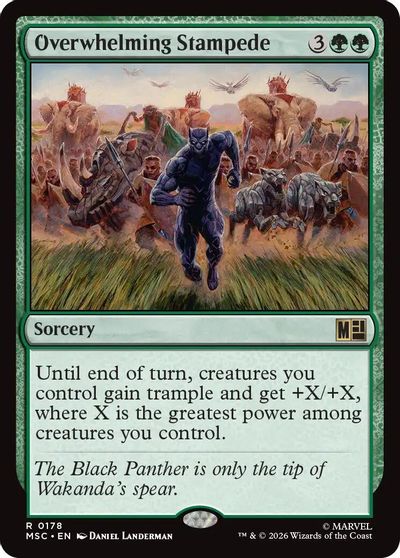 Overwhelming Stampede card art