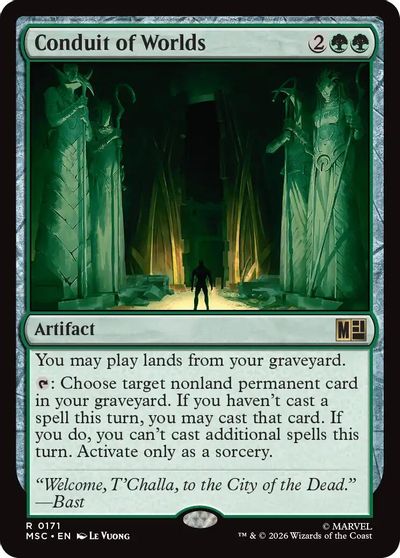 Conduit of Worlds (Surge Foil) card art