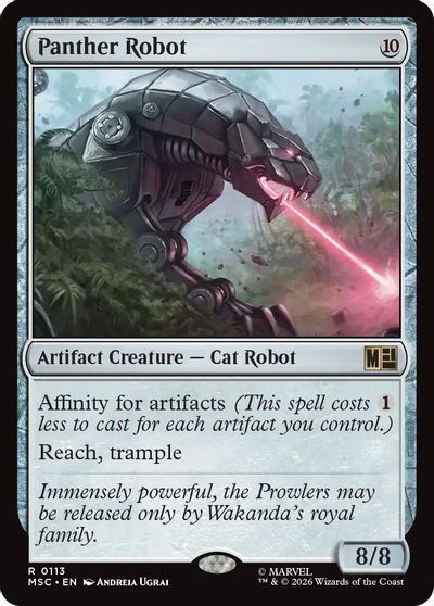 Panther Robot (Surge Foil) card art