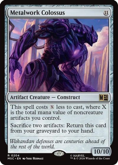 Metalwork Colossus (Surge Foil) card art