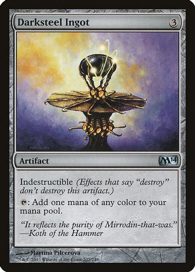 Darksteel Ingot card art