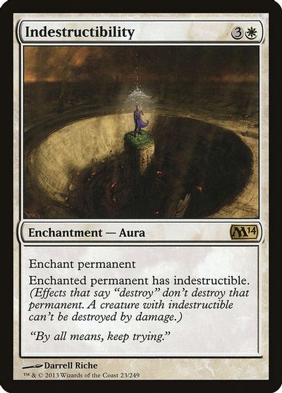 Indestructibility card art