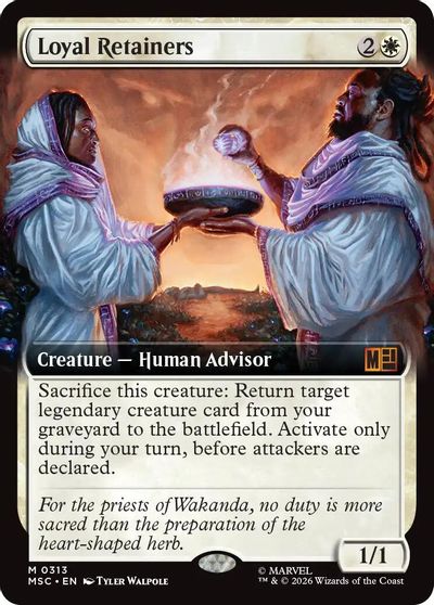 Loyal Retainers (Extended Art) card art