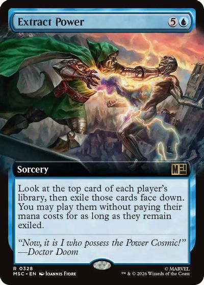 Extract Power (Extended Art) card art