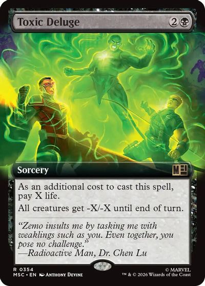 Toxic Deluge (Borderless) card art