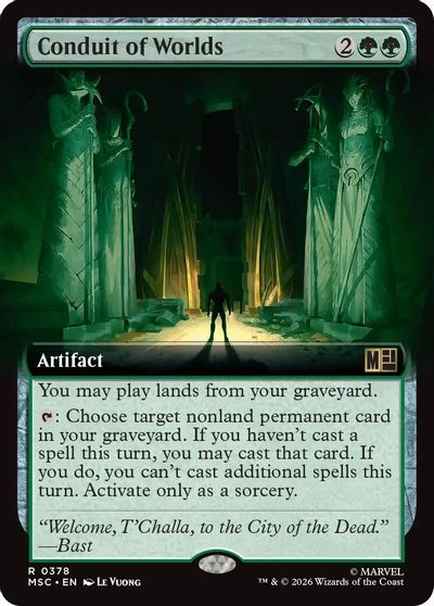 Conduit of Worlds (Extended Art) card art