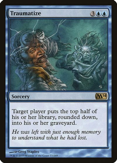 Traumatize card art