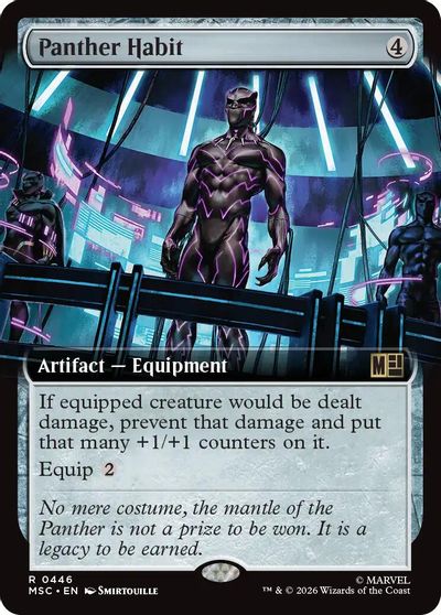 Panther Habit (Extended Art) card art