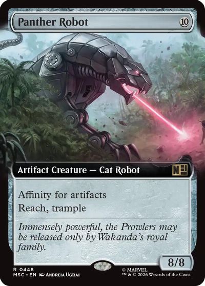 Panther Robot (Extended Art) card art