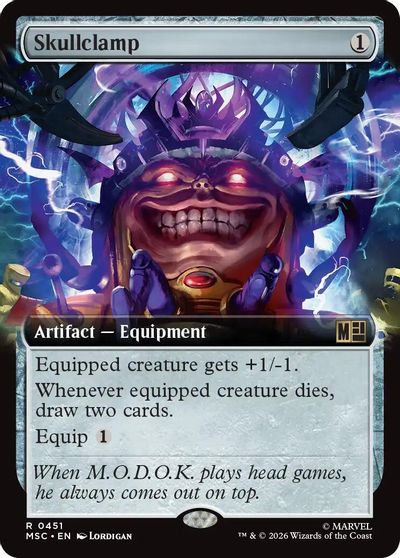 Skullclamp (Extended Art) card art