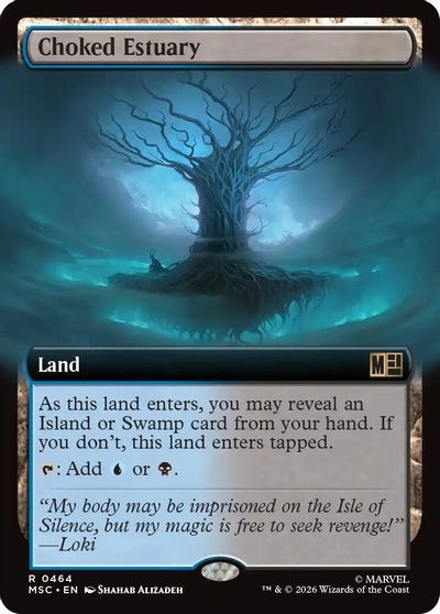 Choked Estuary (Extended Art) card art