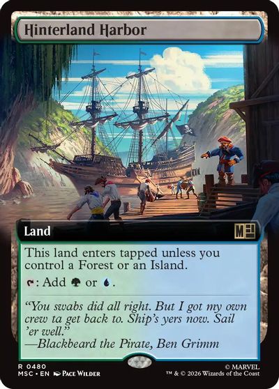 Hinterland Harbor (Extended Art) card art