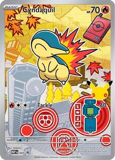 Cyndaquil - 047 card art