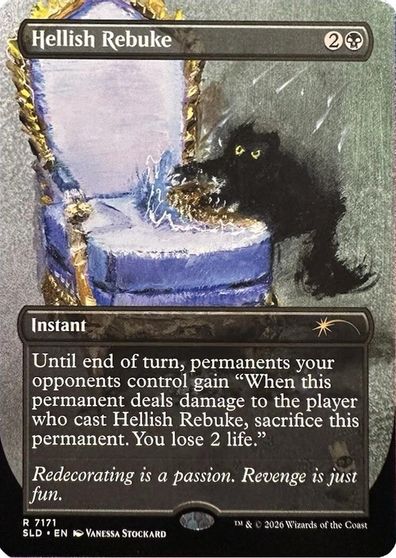 Hellish Rebuke card art