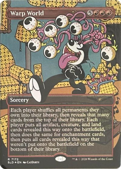 Warp World card art