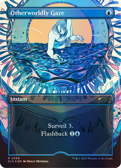 Otherworldly Gaze (2069) (Rainbow Foil) card art