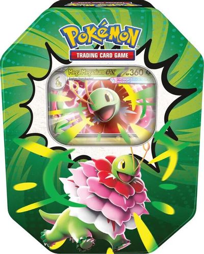 Ascended Heroes Tin [Mega Meganium ex] card art