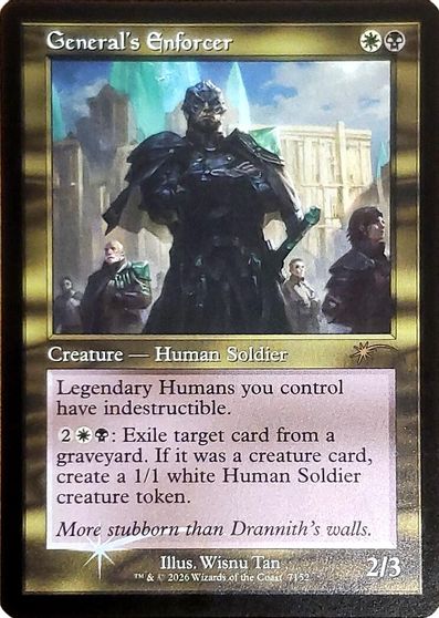 General's Enforcer (Retro Frame) card art