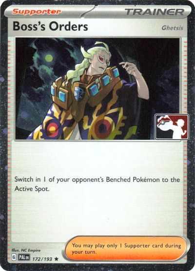 Boss's Orders [Ghetsis] - 172/193 (Cosmos Holo) card art