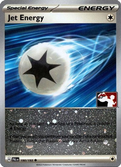 Jet Energy - 190/193 (Cosmos Holo) card art