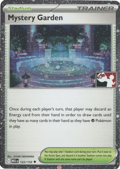 Mystery Garden - 122/132 (Cosmos Holo) card art