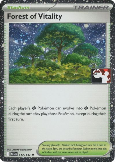 Forest of Vitality - 117/132 (Cosmos Holo) card art