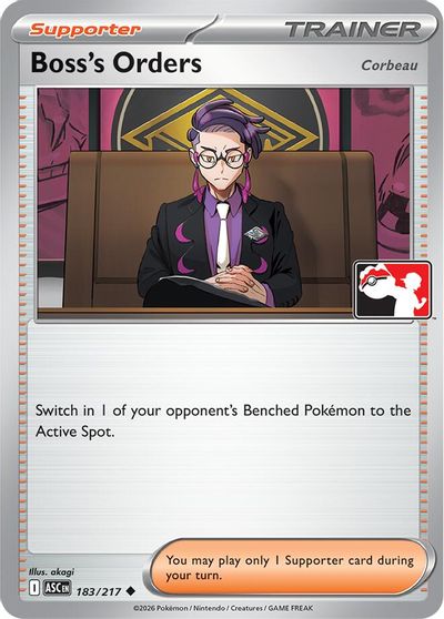 Boss's Orders [Corbeau] - 183/217 card art