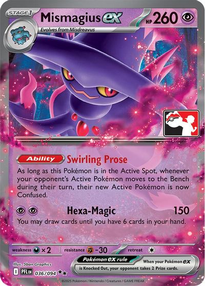 Mismagius ex - 036/094 card art