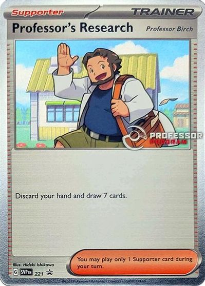 Professor's Research [Professor Birch] - 221 card art