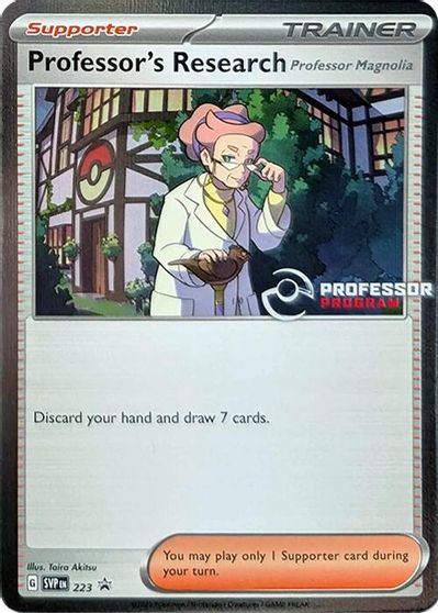 Professor's Research [Professor Magnolia] - 223 card art