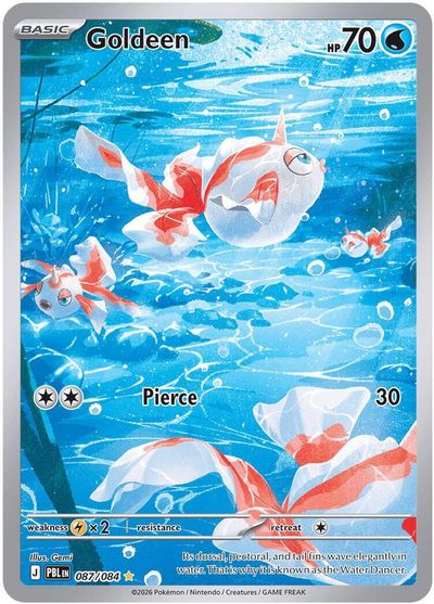 Goldeen - 087/084 card art