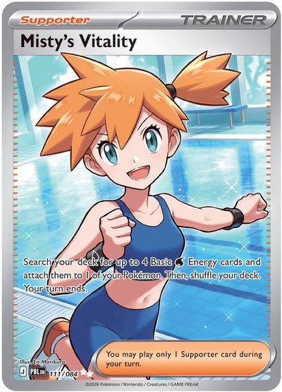 Misty's Vitality - 111/084 card art
