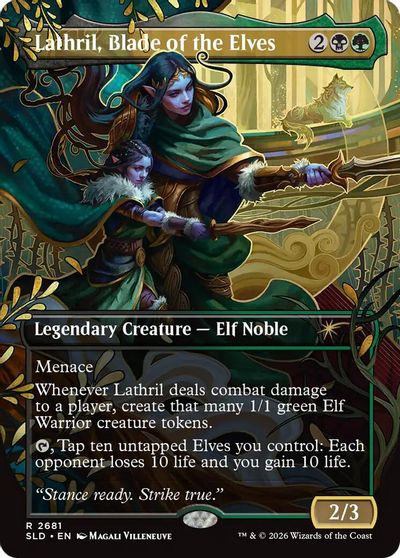 Lathril, Blade of the Elves card art