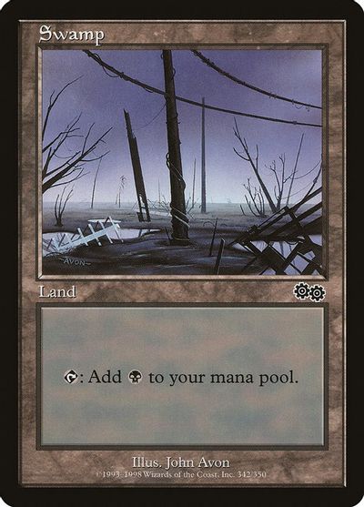 Swamp (342) card art