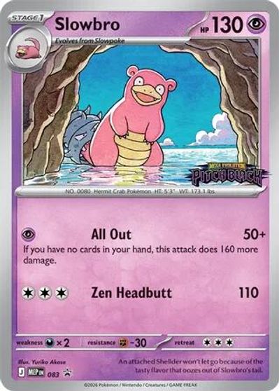 Slowbro - 083 (Pitch Black Stamped) card art