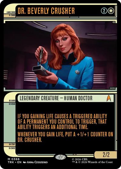 Dr. Beverly Crusher (Showcase) card art