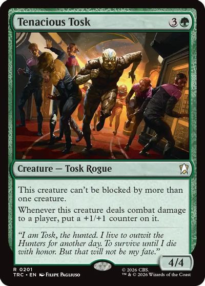 Tenacious Tosk card art