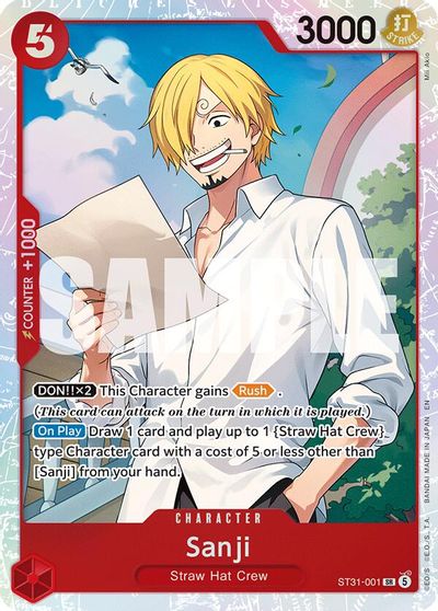 Sanji card art