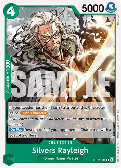 Silvers Rayleigh card art