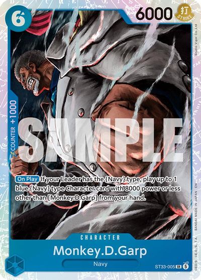 Monkey.D.Garp card art