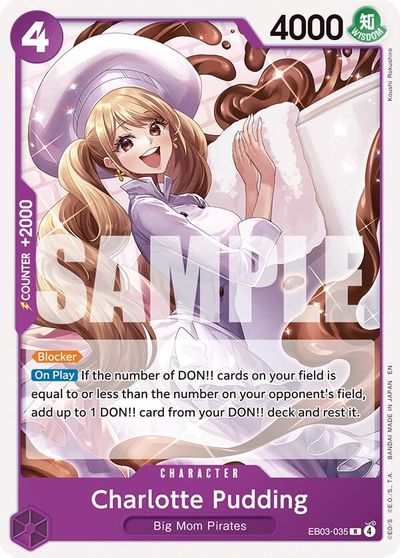 Charlotte Pudding card art