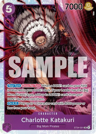 Charlotte Katakuri (ST34-001) card art