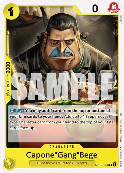 Capone"Gang"Bege card art
